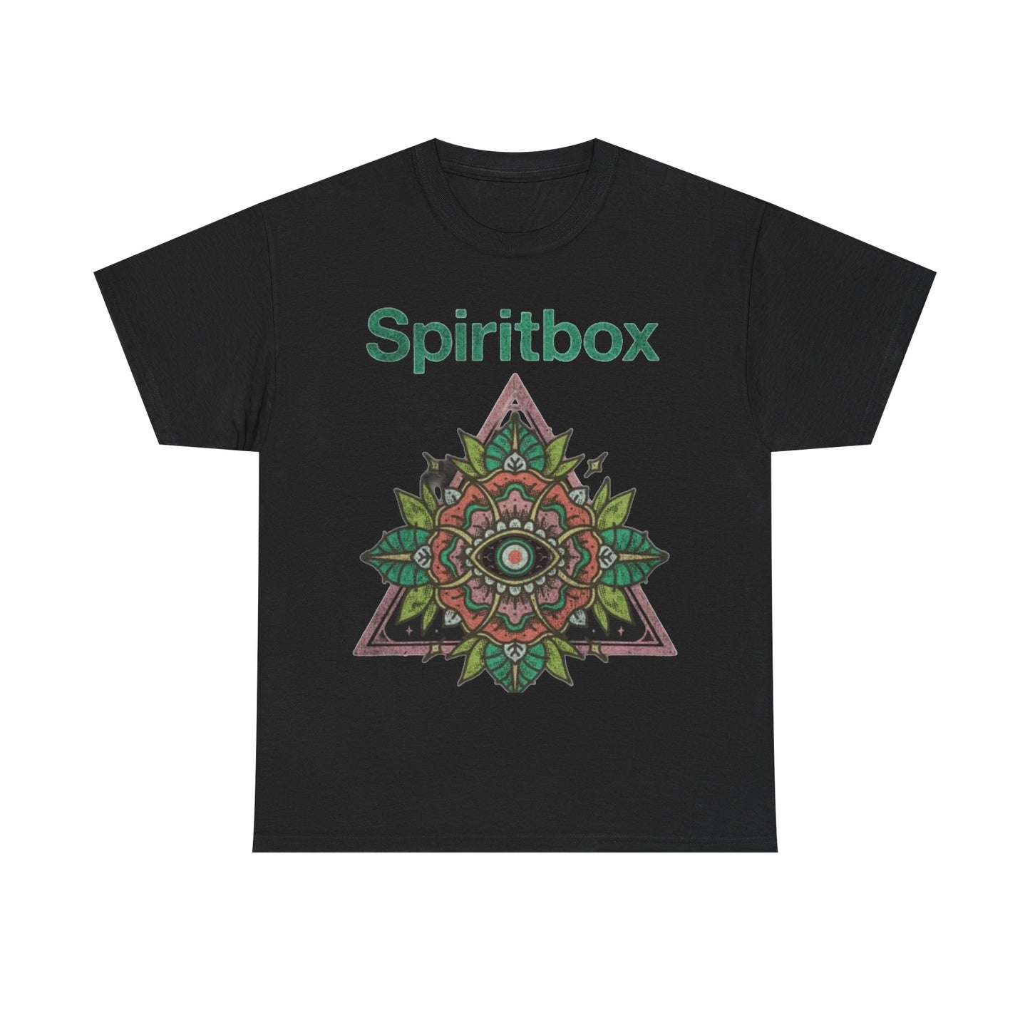 Spirit box T-shirt vintage rock art retro graphic Unisex Heavy Cotton Tee