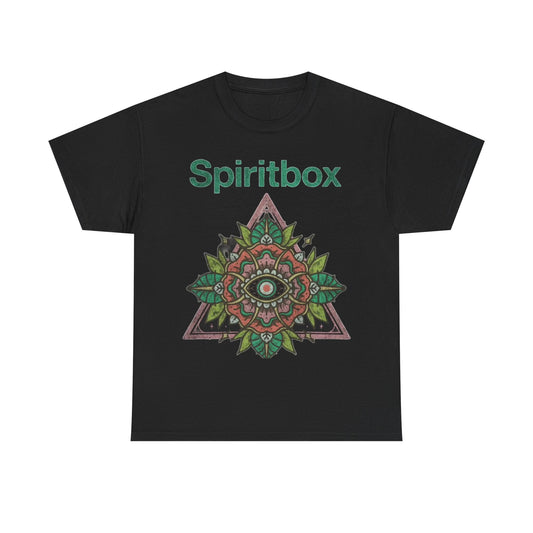 Spirit box T-shirt vintage rock art retro graphic Unisex Heavy Cotton Tee