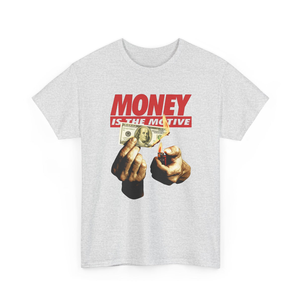 Money Is the Motive Graphic T-Shirt Men's Graphic Tee