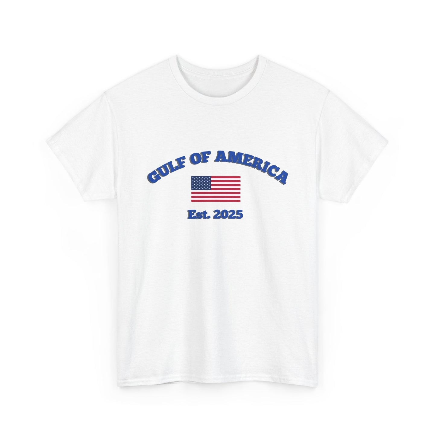 Gulf Of America T Shirt Trump Brand New Unisex Heavy Cotton Tee