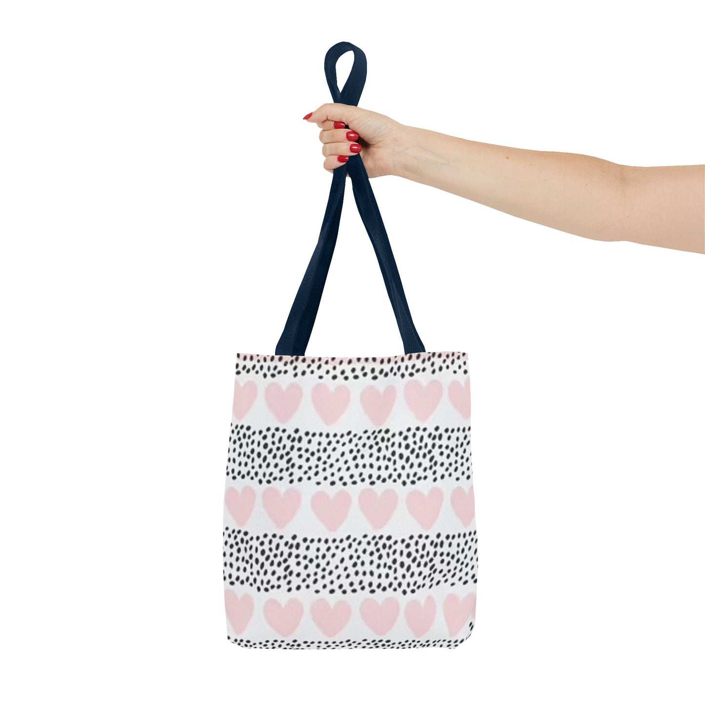Pink Hearts Brand New Tote Bag (AOP)