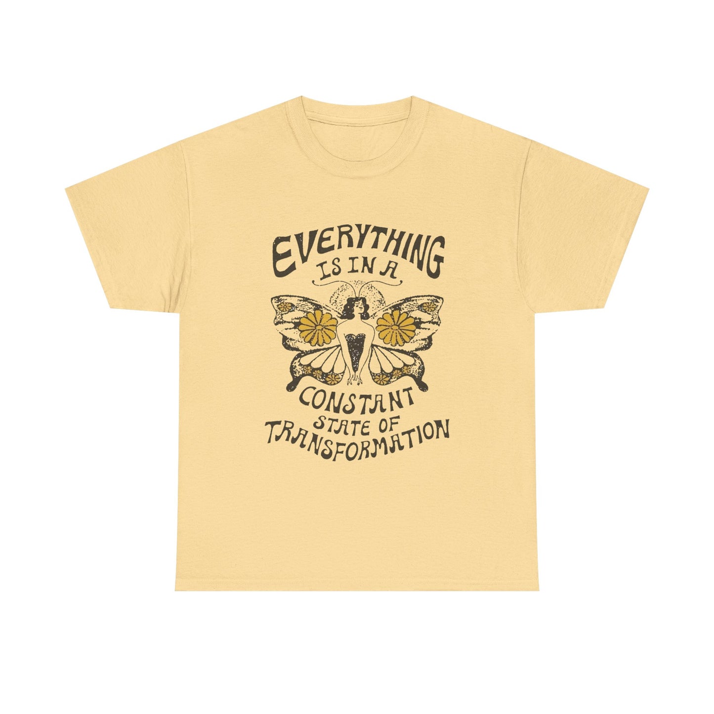 Butterfly Art Graphic T Shirt NEW ADULT Unisex Heavy Cotton Tee