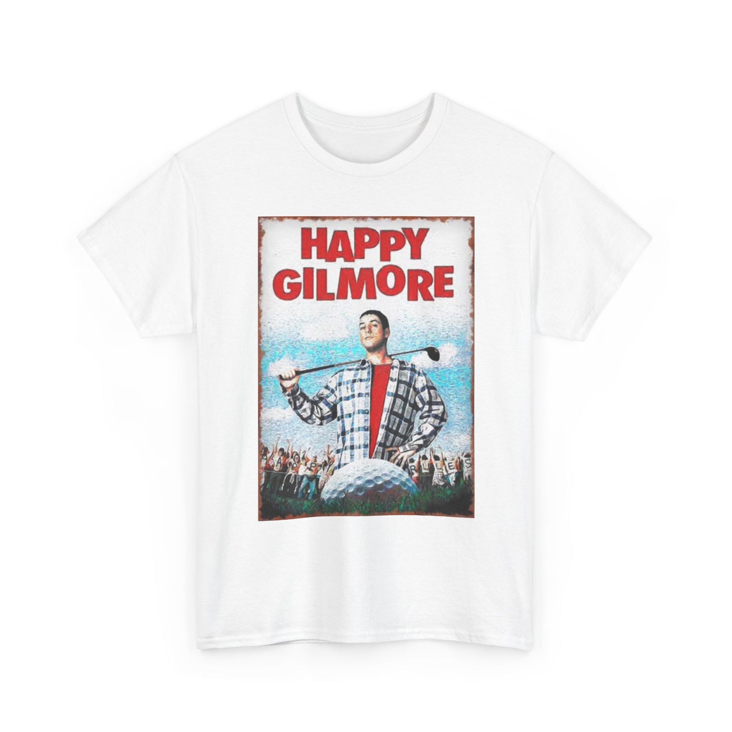 Happy Gilmore Graphic T Shirt BRAND NEW Apparel Unisex Heavy Cotton Tee