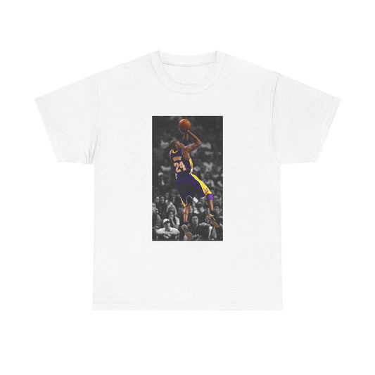 Kobe BasketBall Tshirt Vintage Lakers Retro Dunk Unisex Heavy Cotton LA Cali