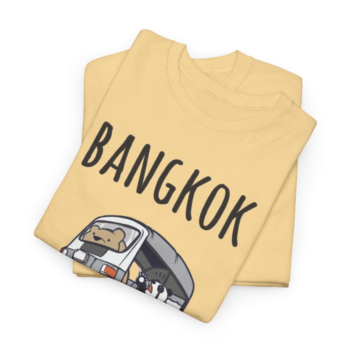 Bangkok Is Calling Tuk Tuk T-Shirt Men's Graphic Tee Thailand