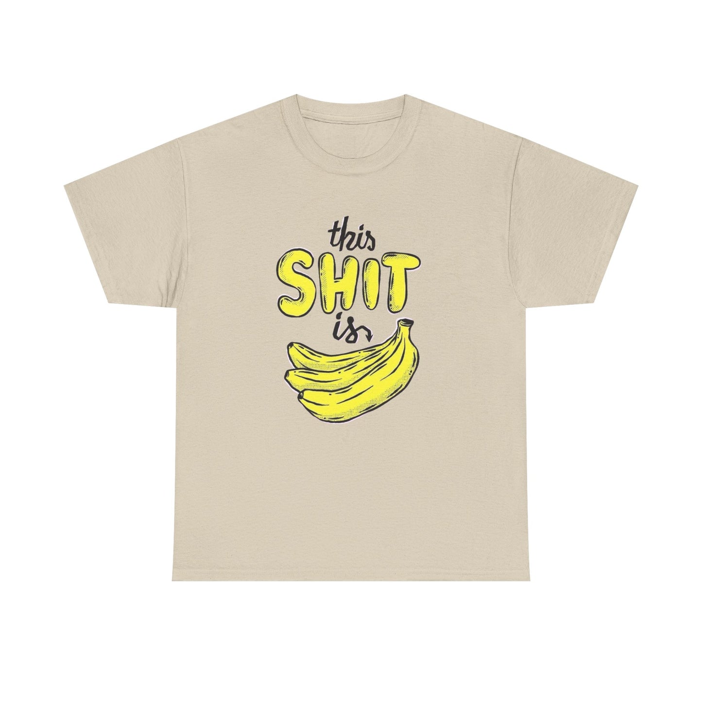 This Is Bananas Funny Graphic T Shirt NEW Adult Regular Sizing Tee