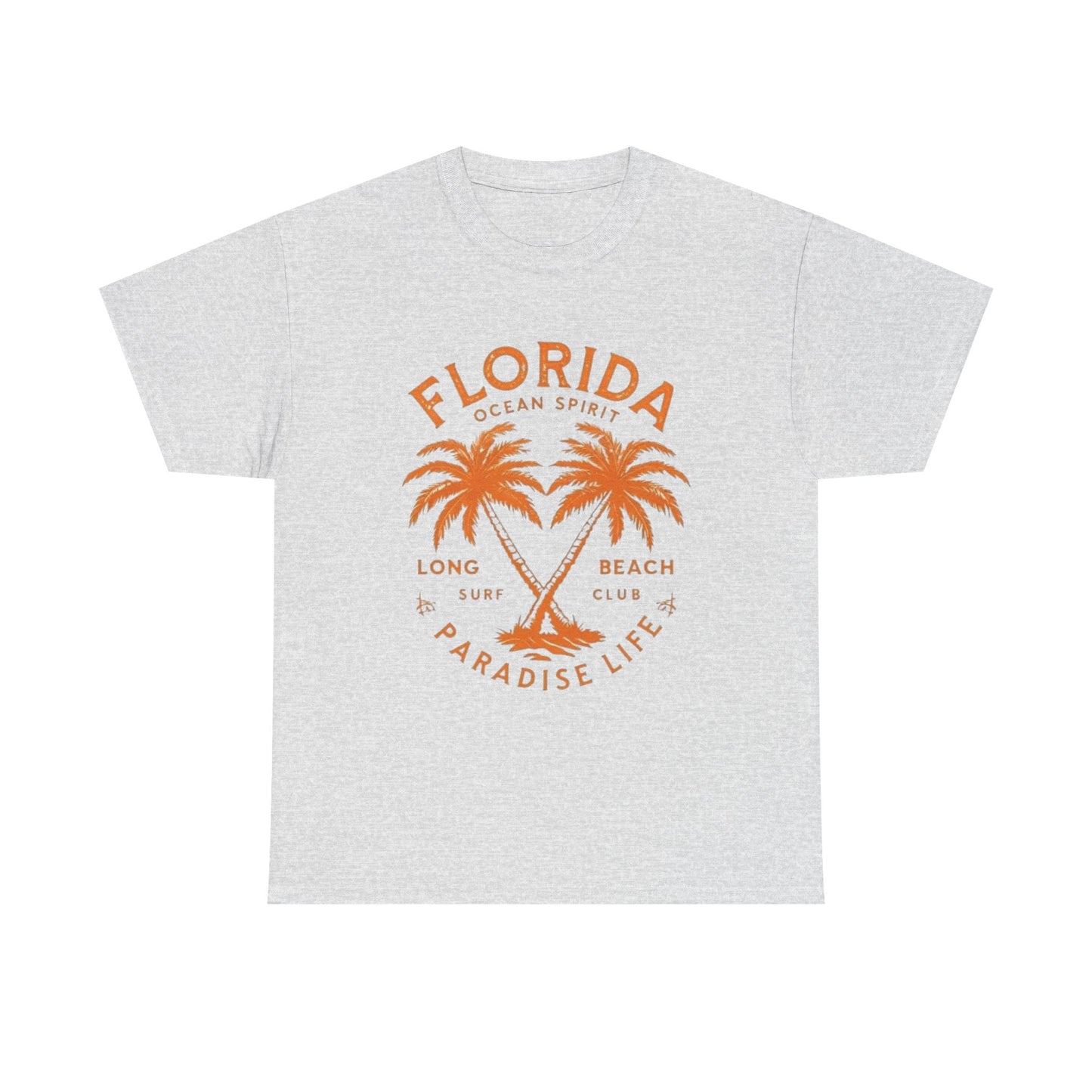 Florida Paradise Live Graphic T Shirt NEW Unisex Heavy Cotton Tee