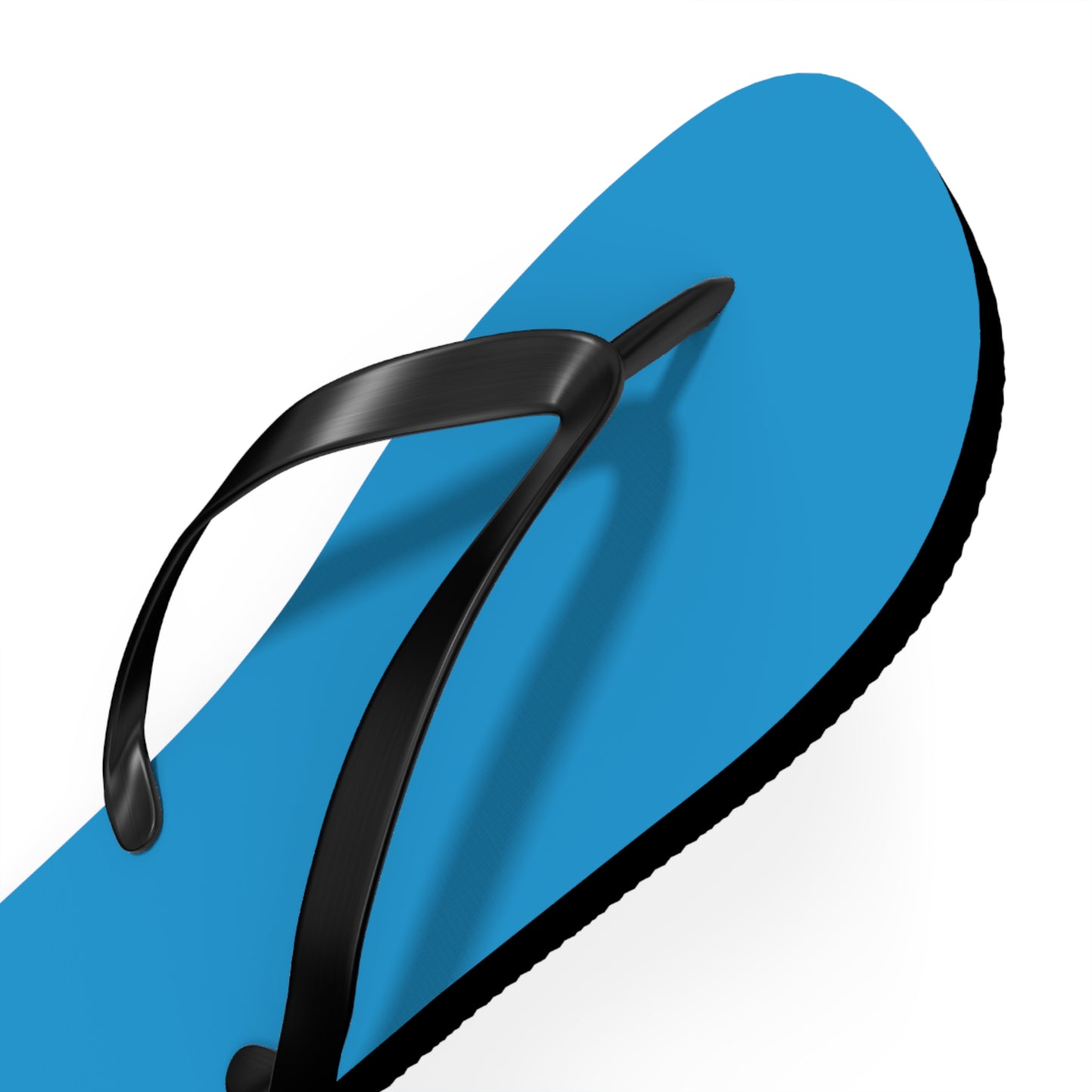 Neon Blue Flip Flops, Sandals Slides, Summer Footwear, Brand New