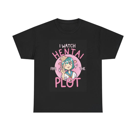 Waifu Anime T-shirt Girl Graphic Cartoon Retro Gaming Unisex Heavy Tee Gamer 13