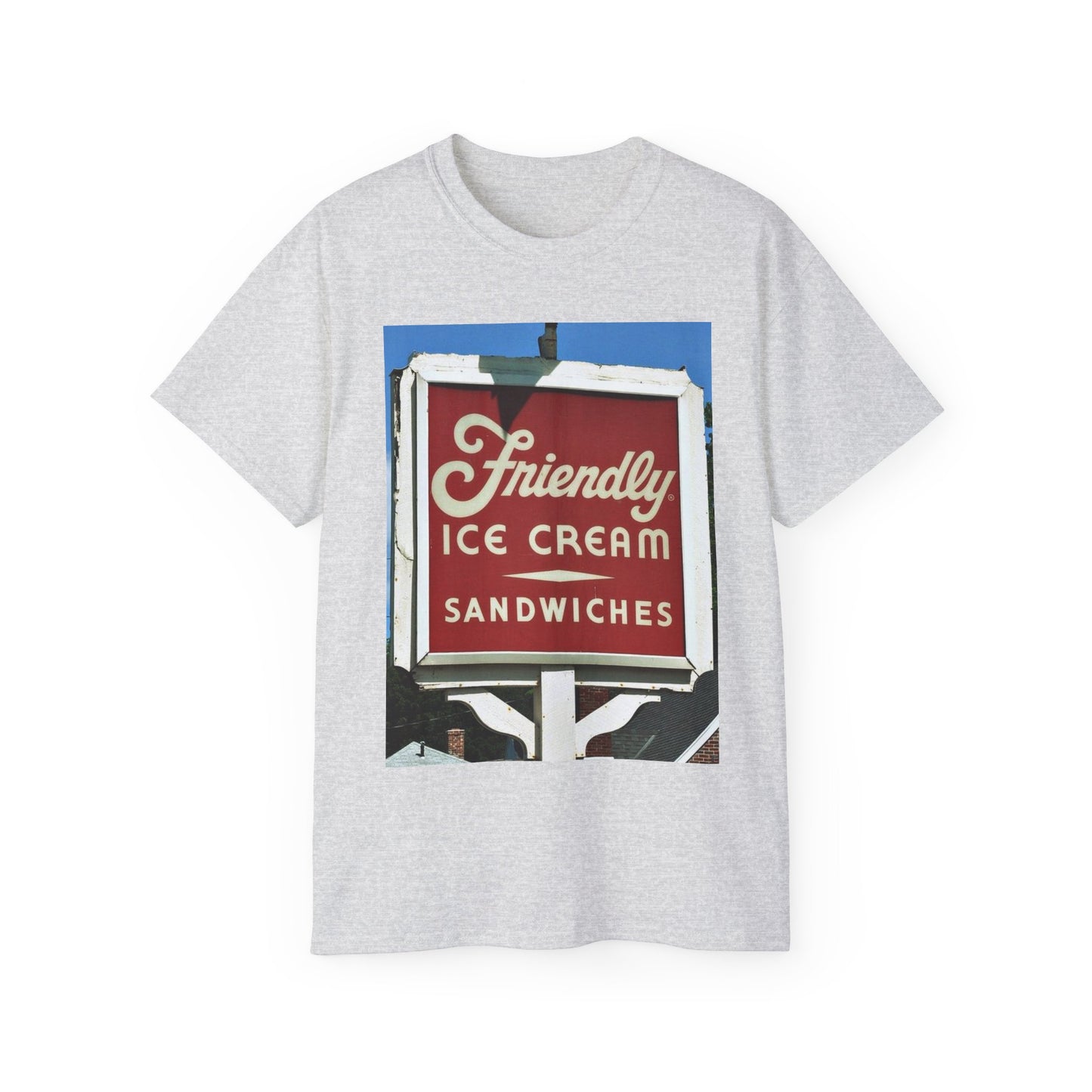 Friendlys ice cream T-shirt vintage New England restaurant chef Ultra Cotton Tee