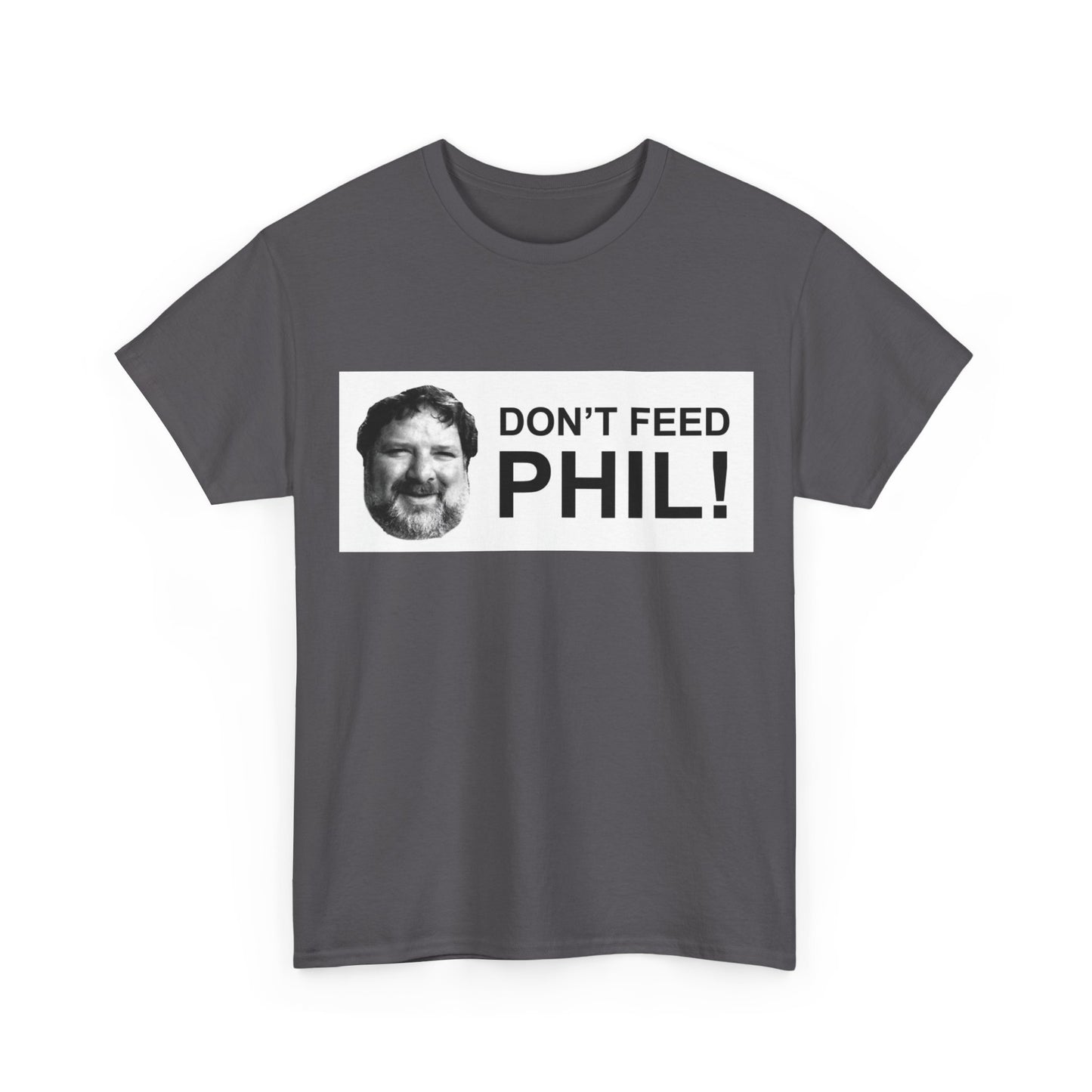 Viva La Bam 90s Don't Feed Phil Graphic T Shirt Unisex Adults NEW