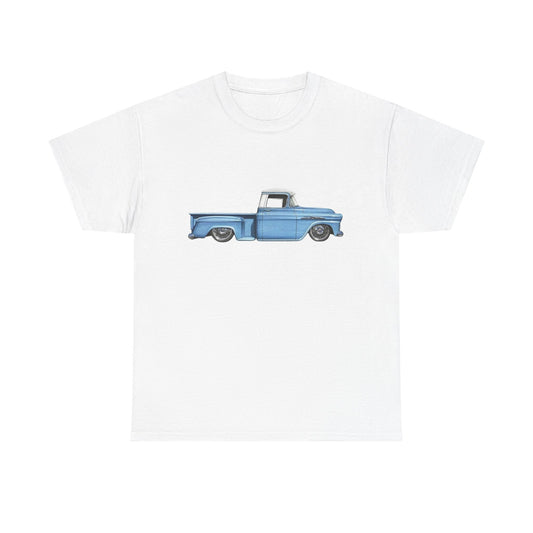 Vintage Chevrolet Pickup 60's Graphic T Shirt Unisex Heavy Cotton Tee NEW