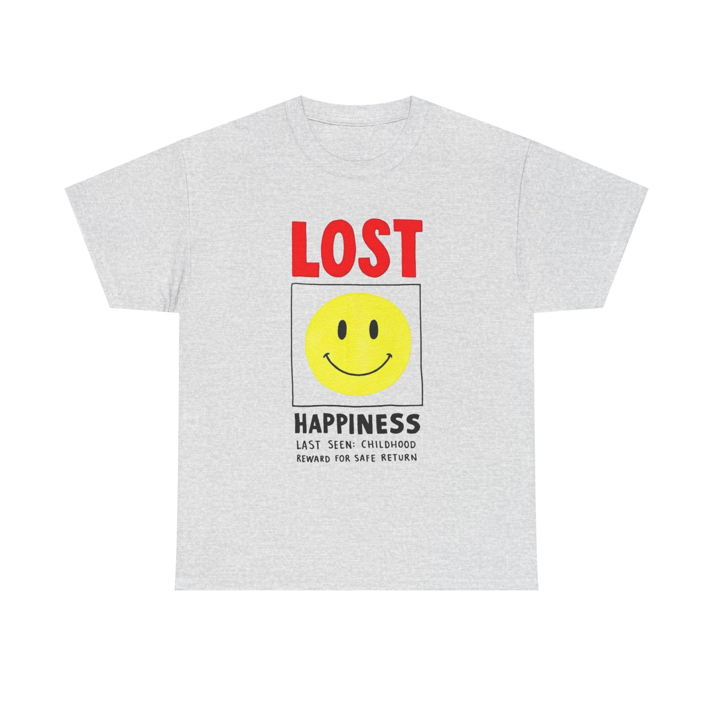 Lost Happiness Graphic T Shirt Unisex Adults NEW