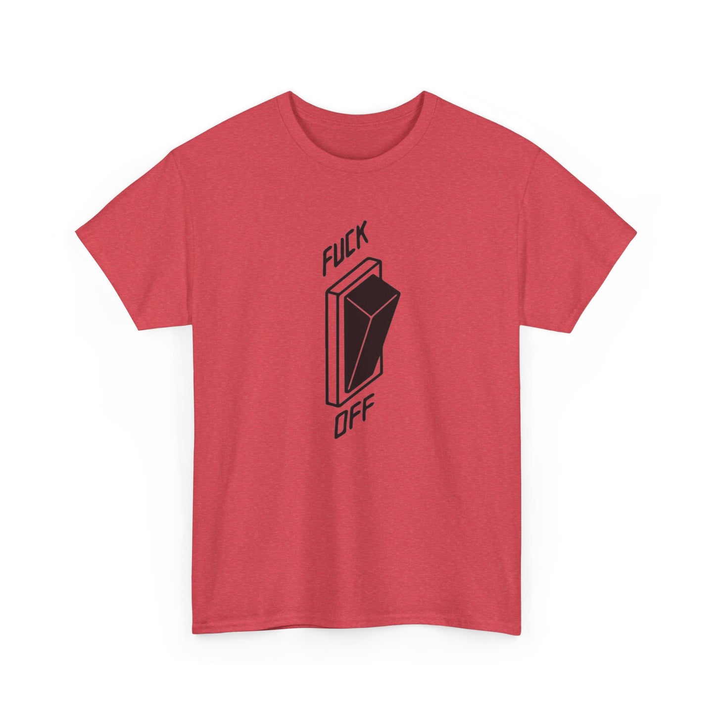 F Off Funny Jokes Humor Graphic T Shirt NEW Vintage Unisex Heavy Cotton Tee