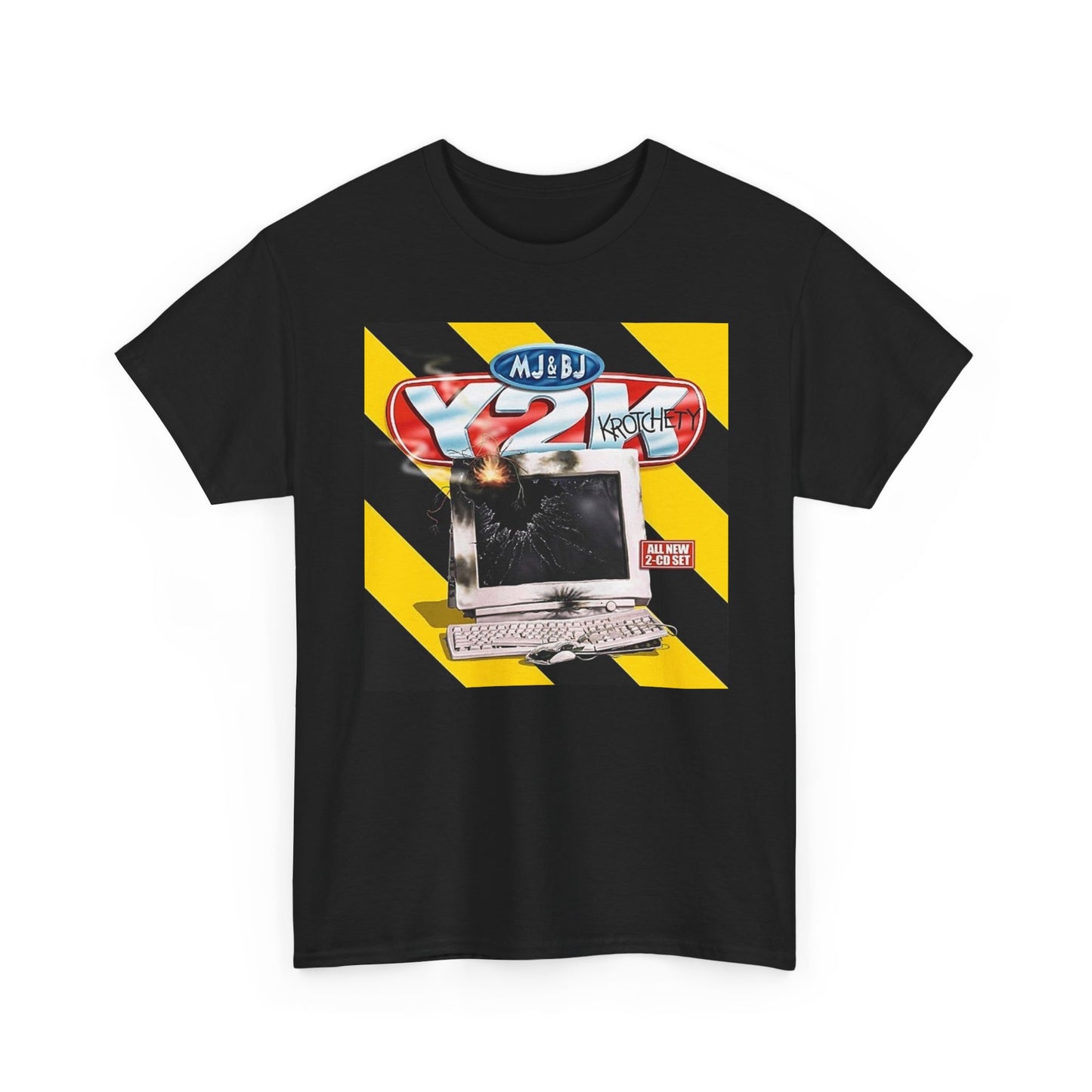 Y2k Graphic T Shirt Vintage 90s Funny Retro Unisex Heavy Cotton Tee
