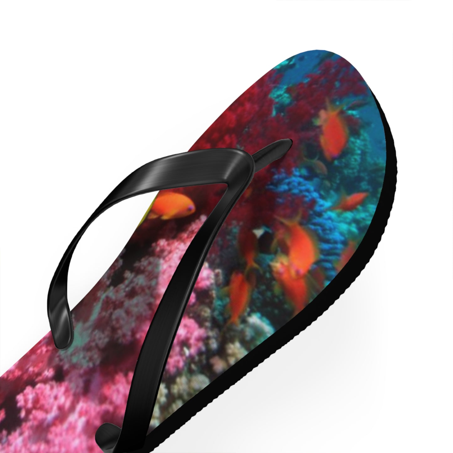 Tropical Fish Summer Sandals, Beach Shoes, Vacation Flip Flops, Pool Slides