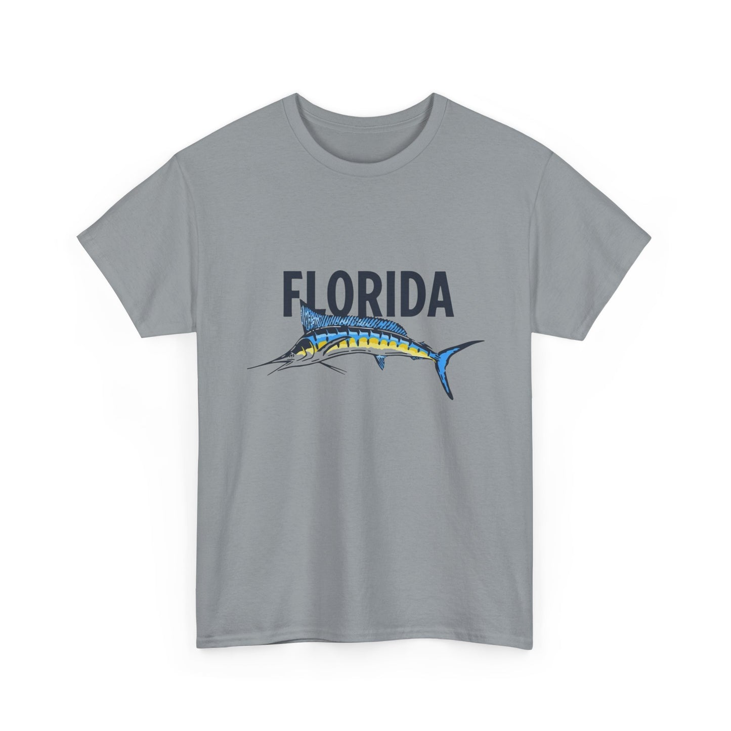 Florida Marlin Fishing Graphic T Shirt NEW ADULT