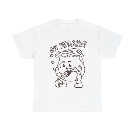 Funny Kool Aid Man Graphic T Shirt Vintage Jokes Unisex Heavy Cotton Tee