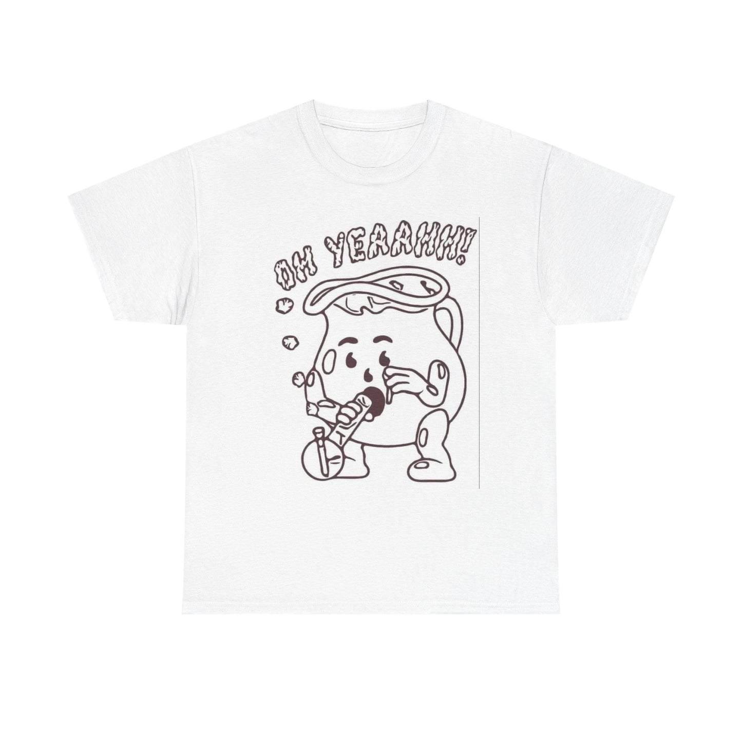 Funny Kool Aid Man Graphic T Shirt Vintage Jokes Unisex Heavy Cotton Tee