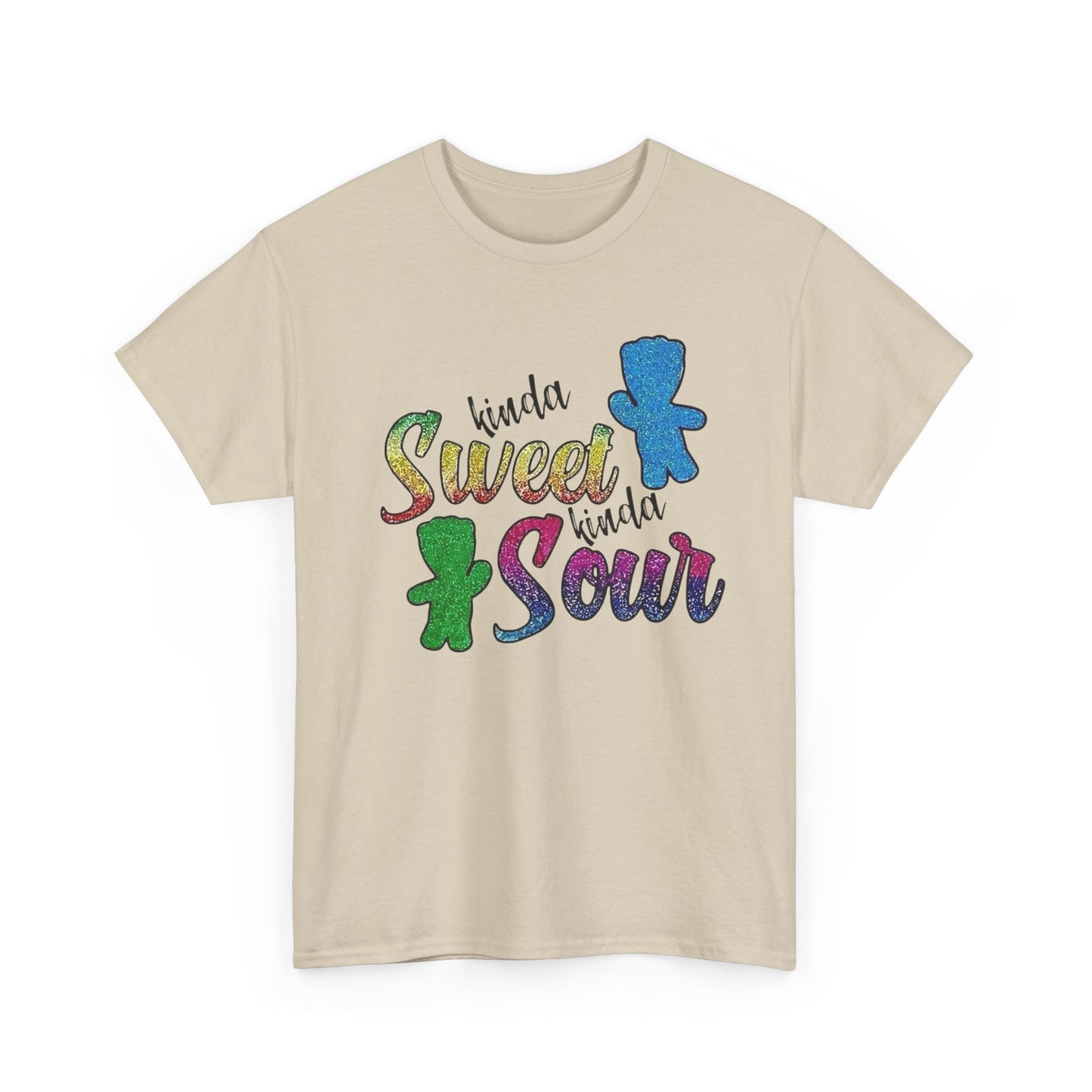 Kinda Sweet Kinda Sour Graphic T Shirt NEW Unisex Heavy Cotton Tee