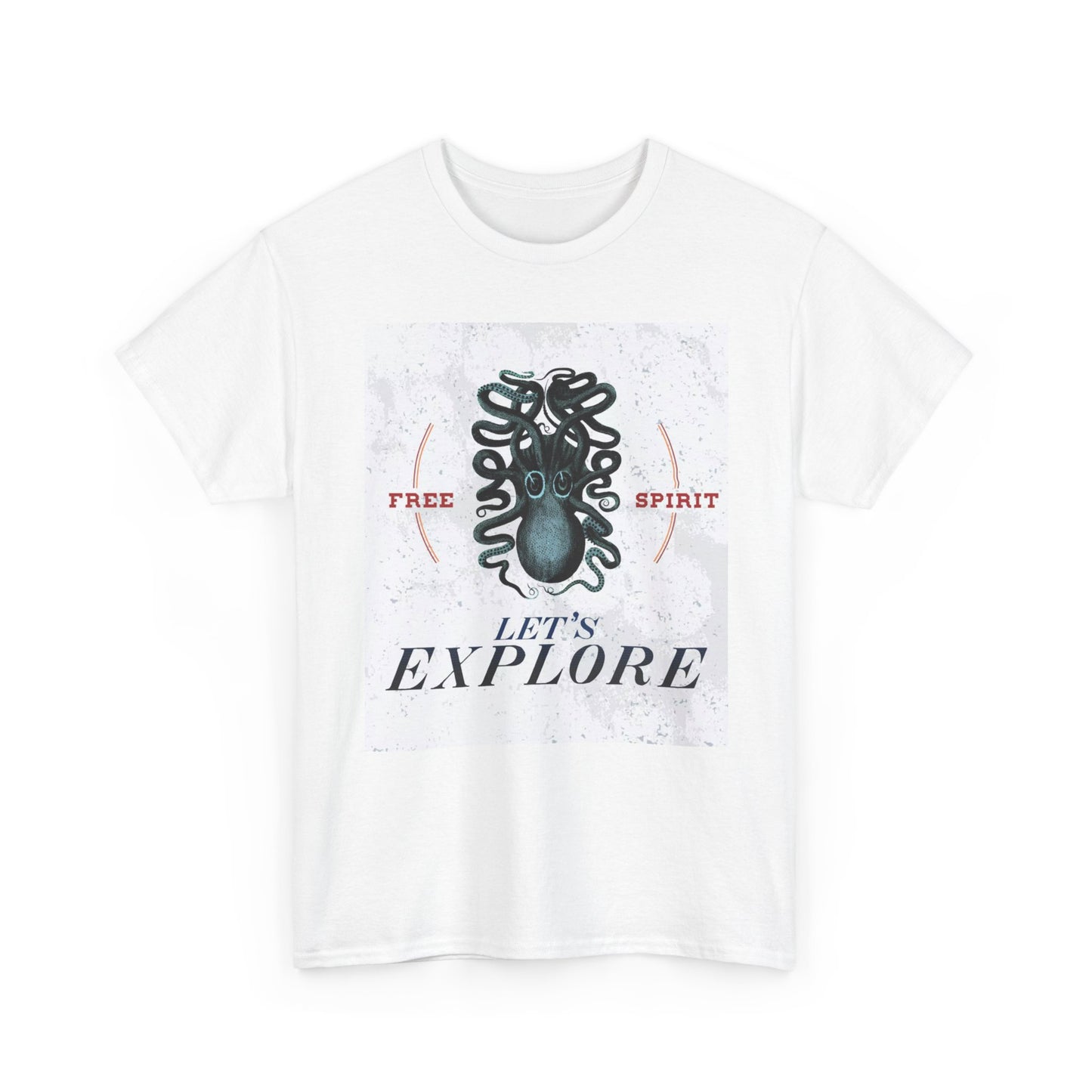 Lets Explore Graphic T Shirt Unisex Heavy Cotton Tee