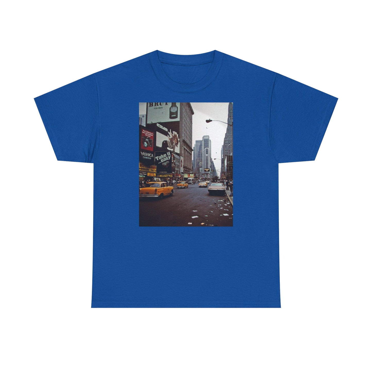 New York retro vintage supreme style Heavy Cotton Tee