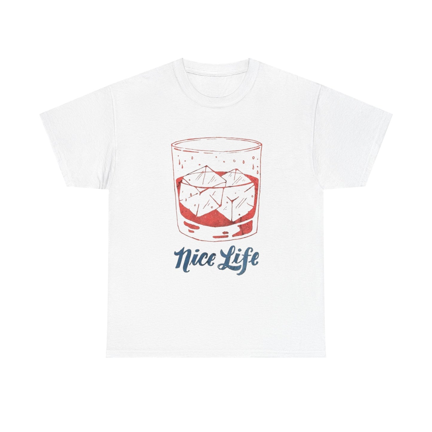 Nice Life Graphic T Shirt ADULT NEW