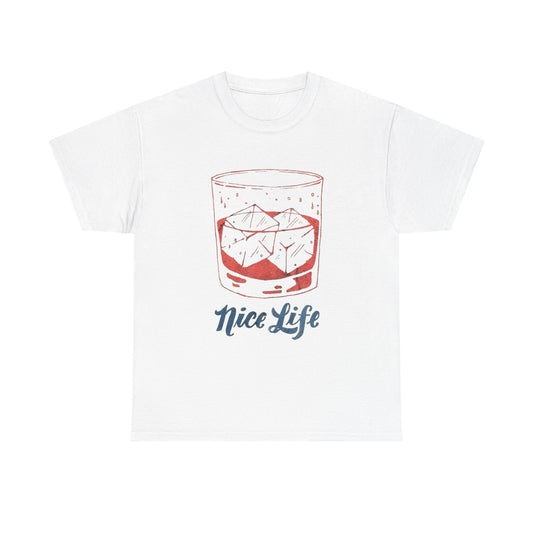 Nice Life Graphic T Shirt ADULT NEW