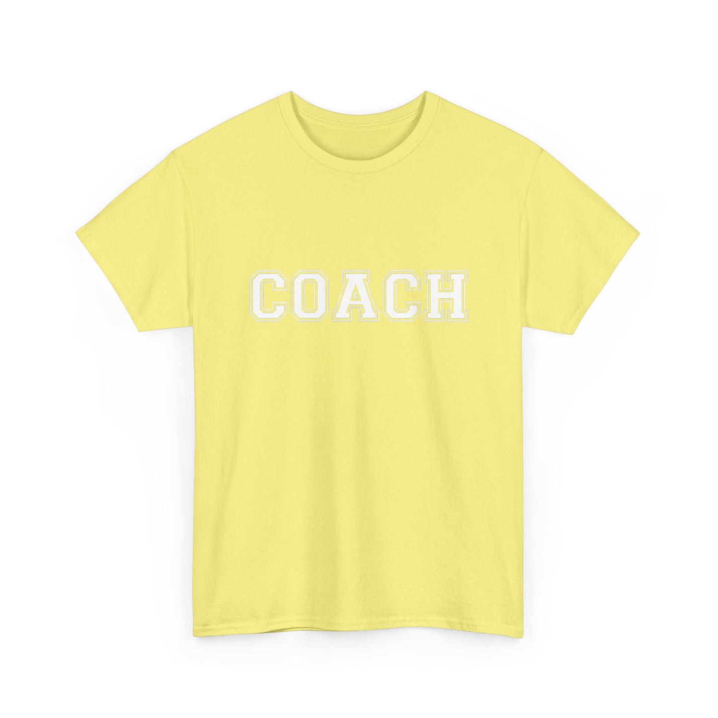 Coach Sports Retro Gym Graphic T Shirt Unisex Heavy Cotton Tee