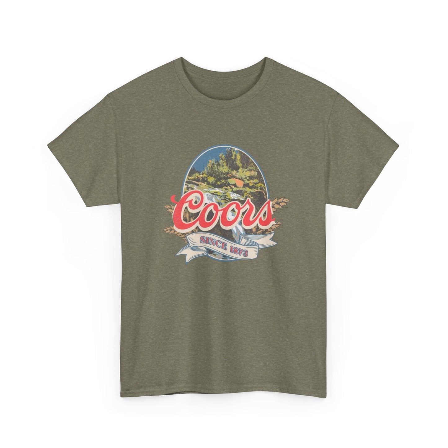 Vintage Coors Beer Graphic T Shirt NEW ADULT TEE Cotton