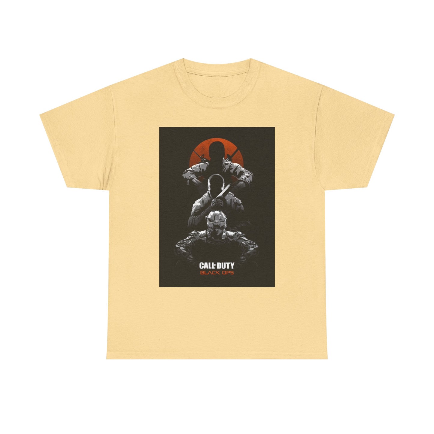 Call of Duty Black OPS Tshirt Retro gamer Xbox gaming Unisex Heavy Cotton Tee