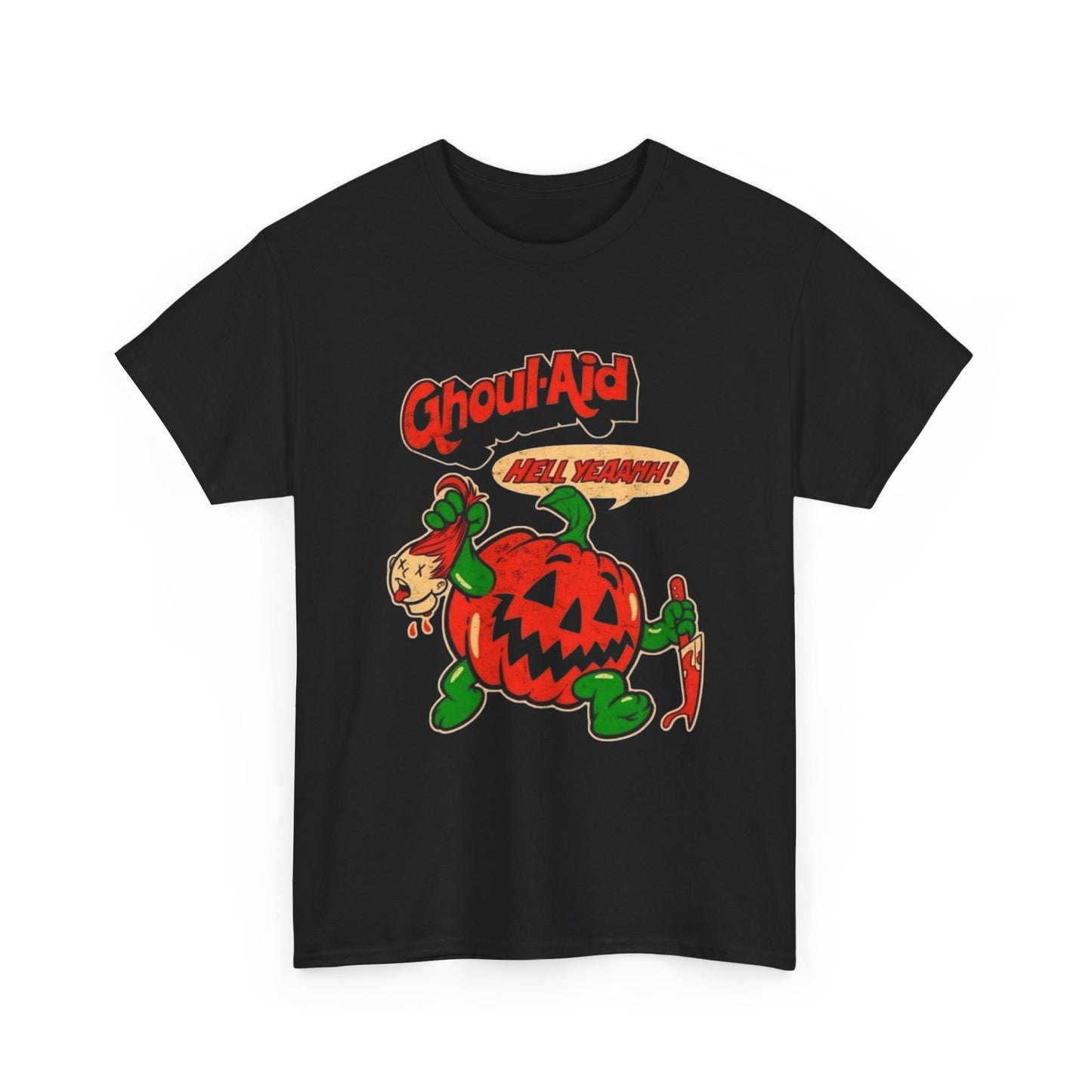 Ghoul Aid Halloween Graphic T Shirt Unisex Heavy Cotton Tee