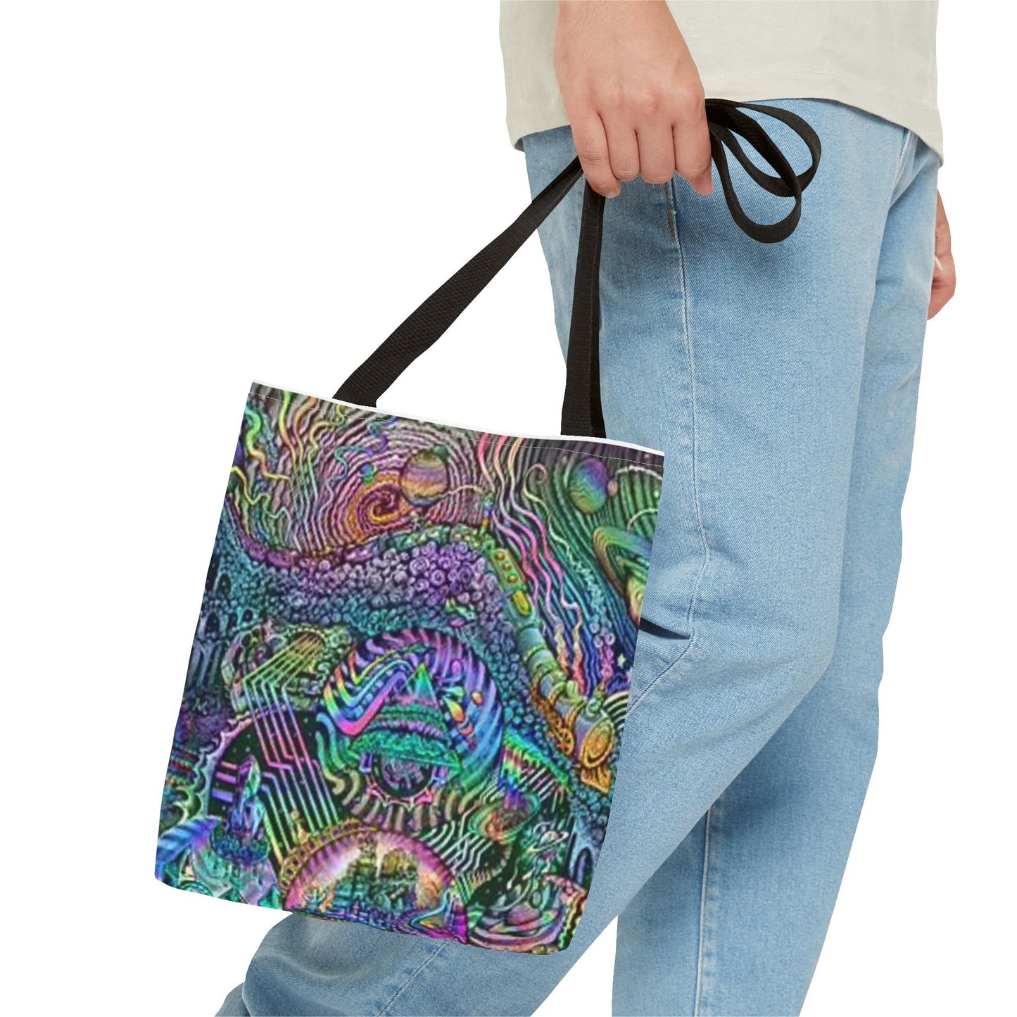 Trippy 70s All Over Print BRAND NEW Purse - Pocketbook - Travel Tote Bag