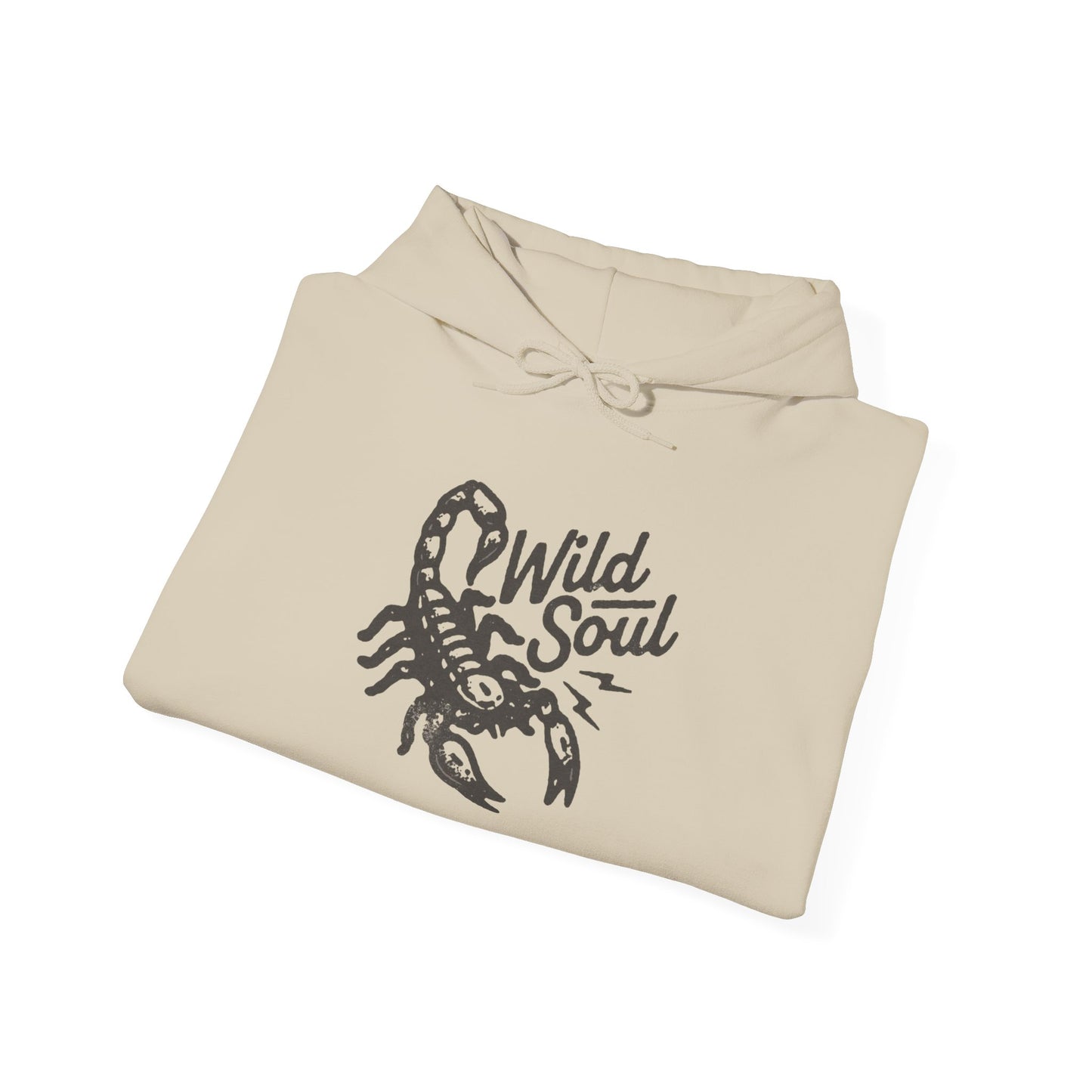 Scorpion Wild Soul Graphic Hoodie Unisex Heavy Blend™ Hooded Sweatshirt