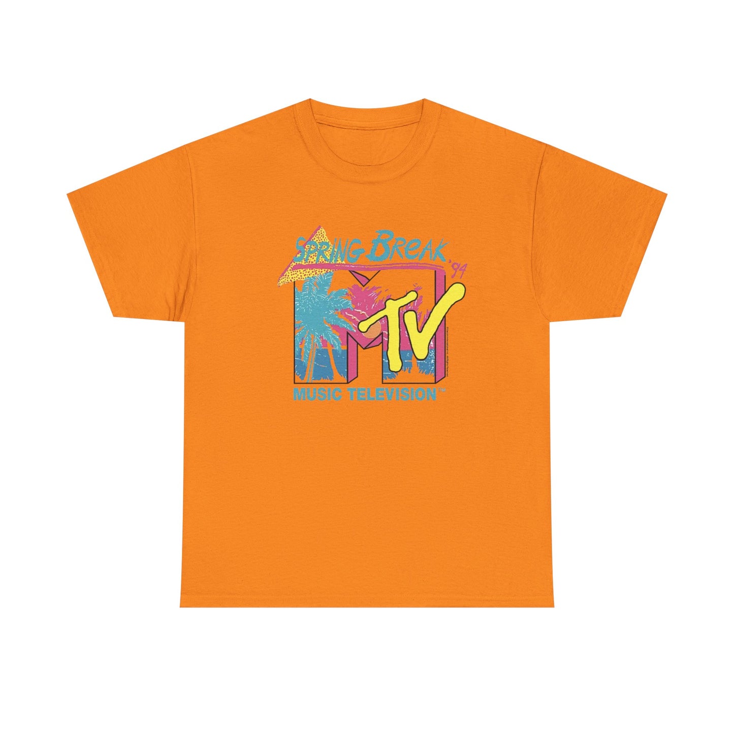 MTV Spring Break 94 Graphic T Shirt Vintage Heavy Cotton Tee