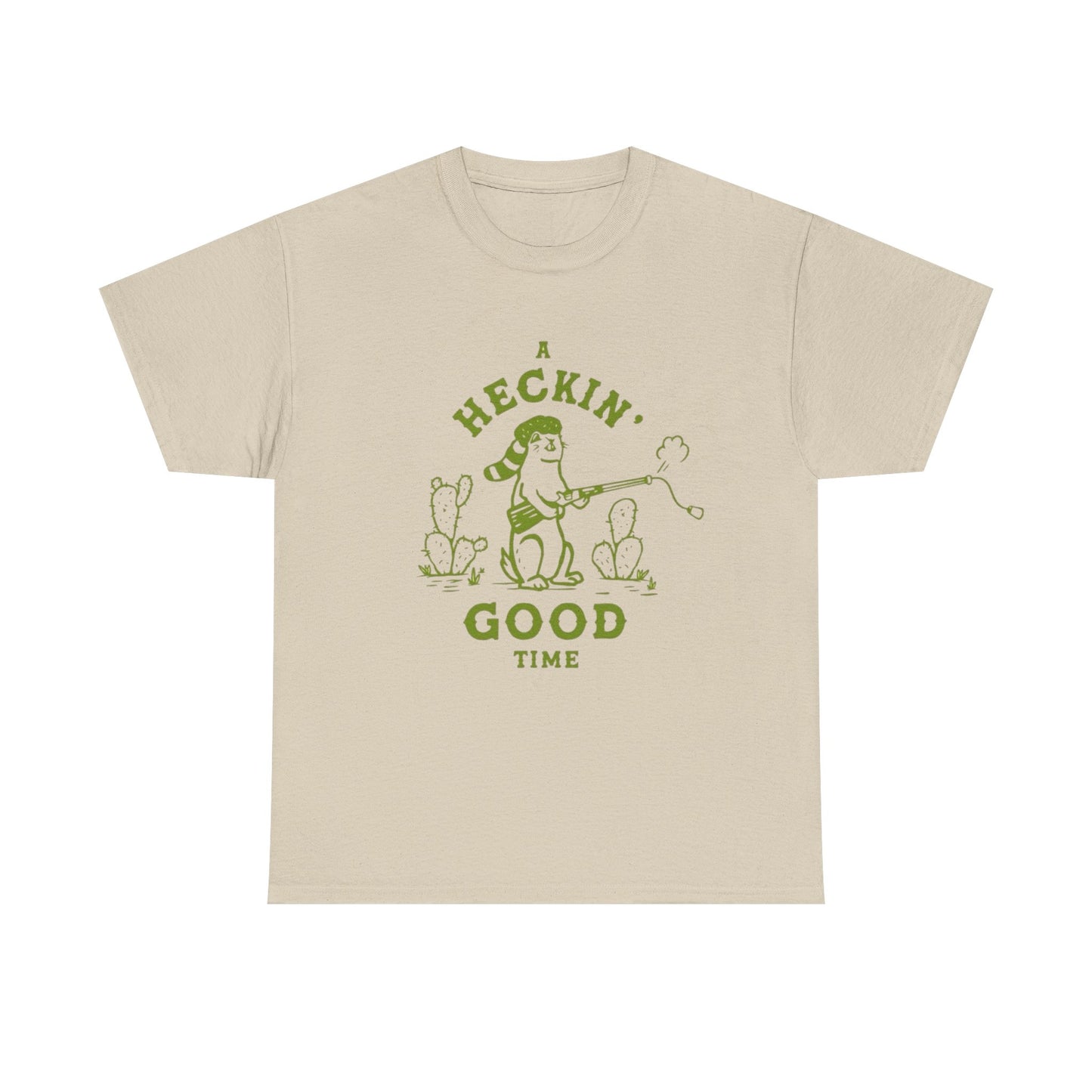 A Heckin Good Time Graphic T Shirt ADULT NEW