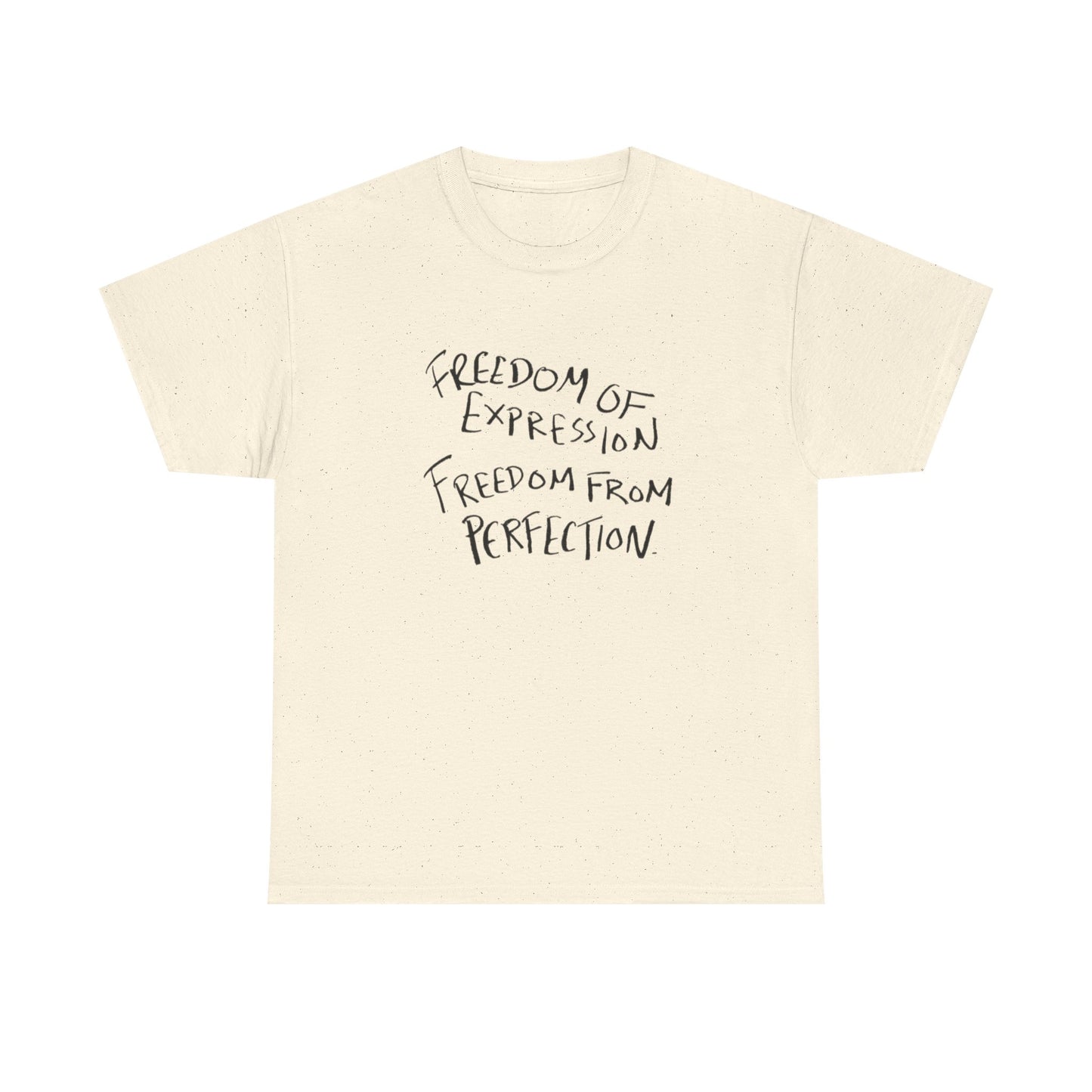 Freedom Of Expression Graphic T Shirt Unisex Heavy Cotton Tee Gift Vintage