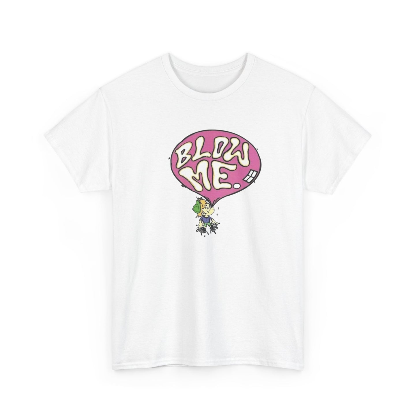 Blow Me Funny Vintage Graphic T-Shirt Unisex Heavy Cotton Tee