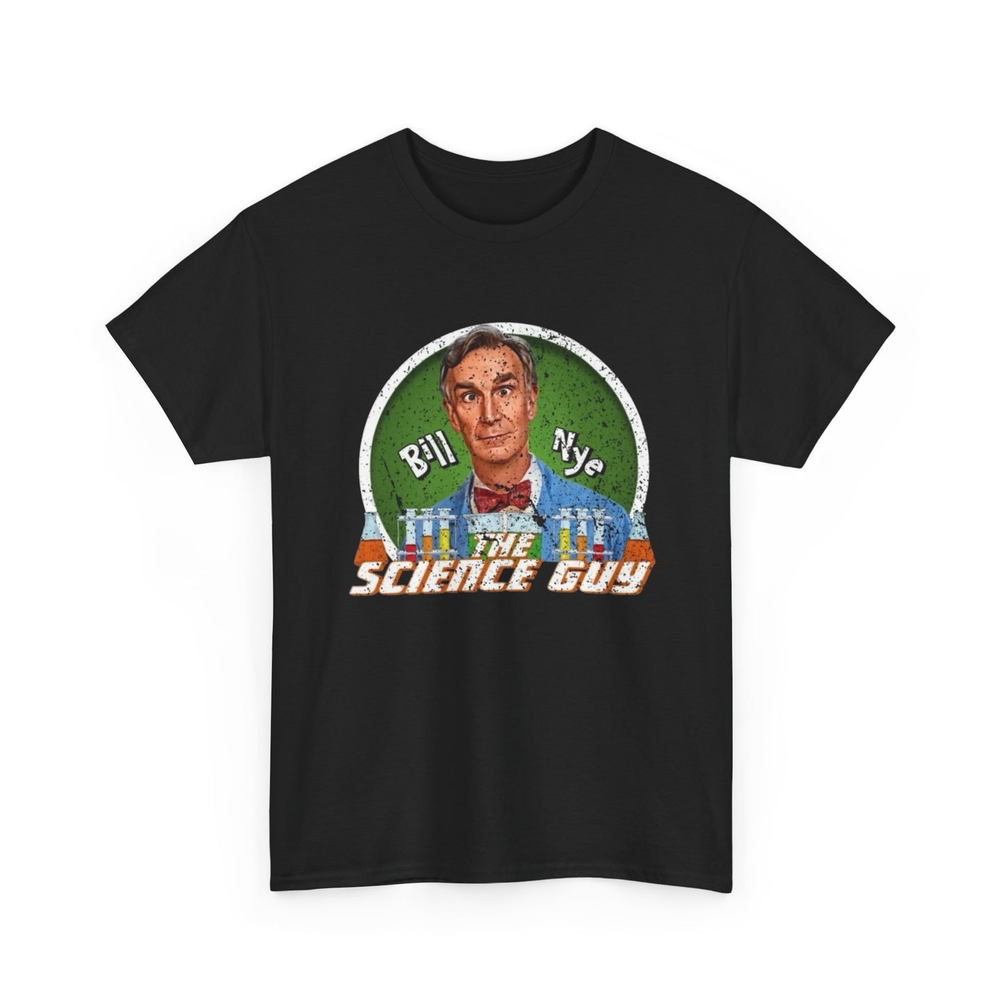 Bill Nye The Science Guy Graphic T Shirt New Adult Unisex Heavy Cotton Tee