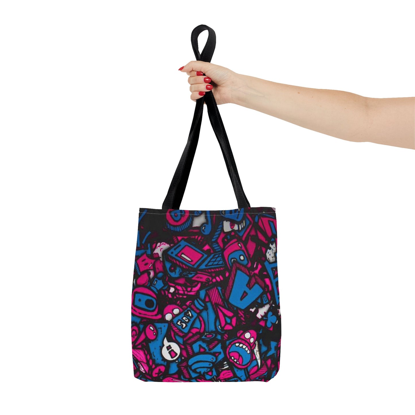 Cartoon Characters All Over Print BRAND NEW Purse, Pocketbook,Travel Tote Bag