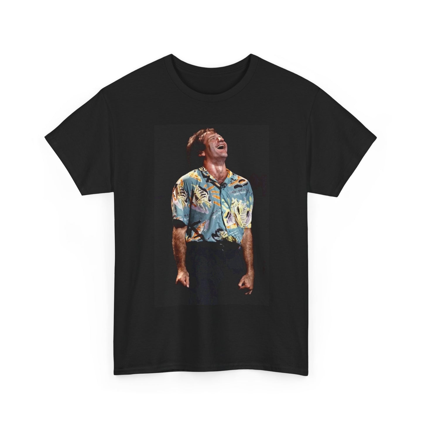 Robin williams T-shirt vintage comedy store retro art Unisex Heavy Cotton Tee