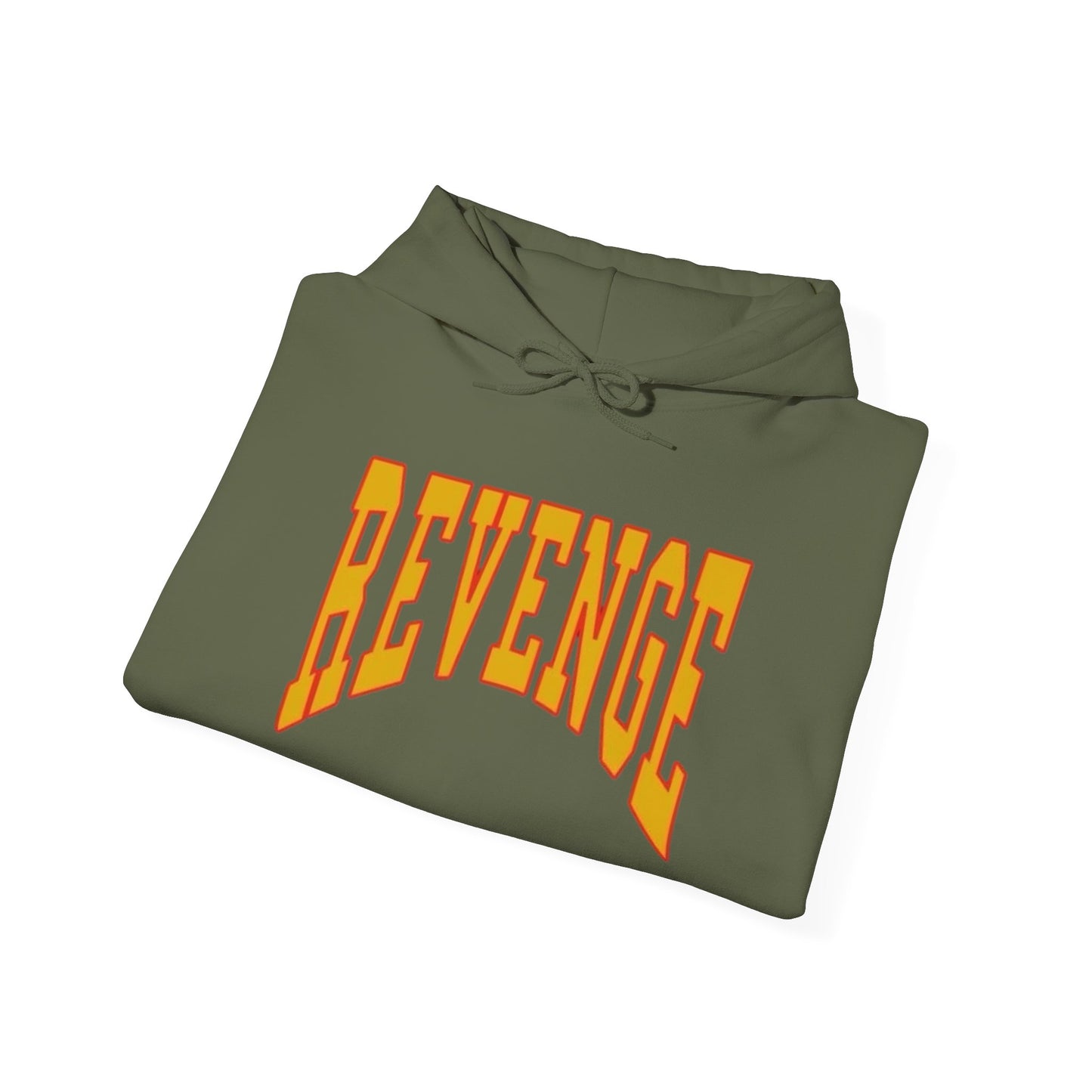 Revenge Vintage Logo Graphic Hoodie Unisex Heavy Blend™ Hooded Sweatshirt