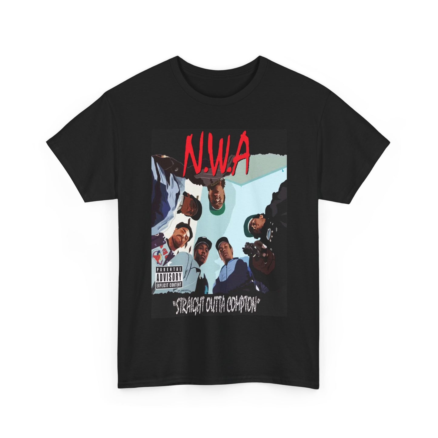 NWA Easy E Tshirt Dr Dre Vintage California Retro Ice cube Unisex Heavy Cotton