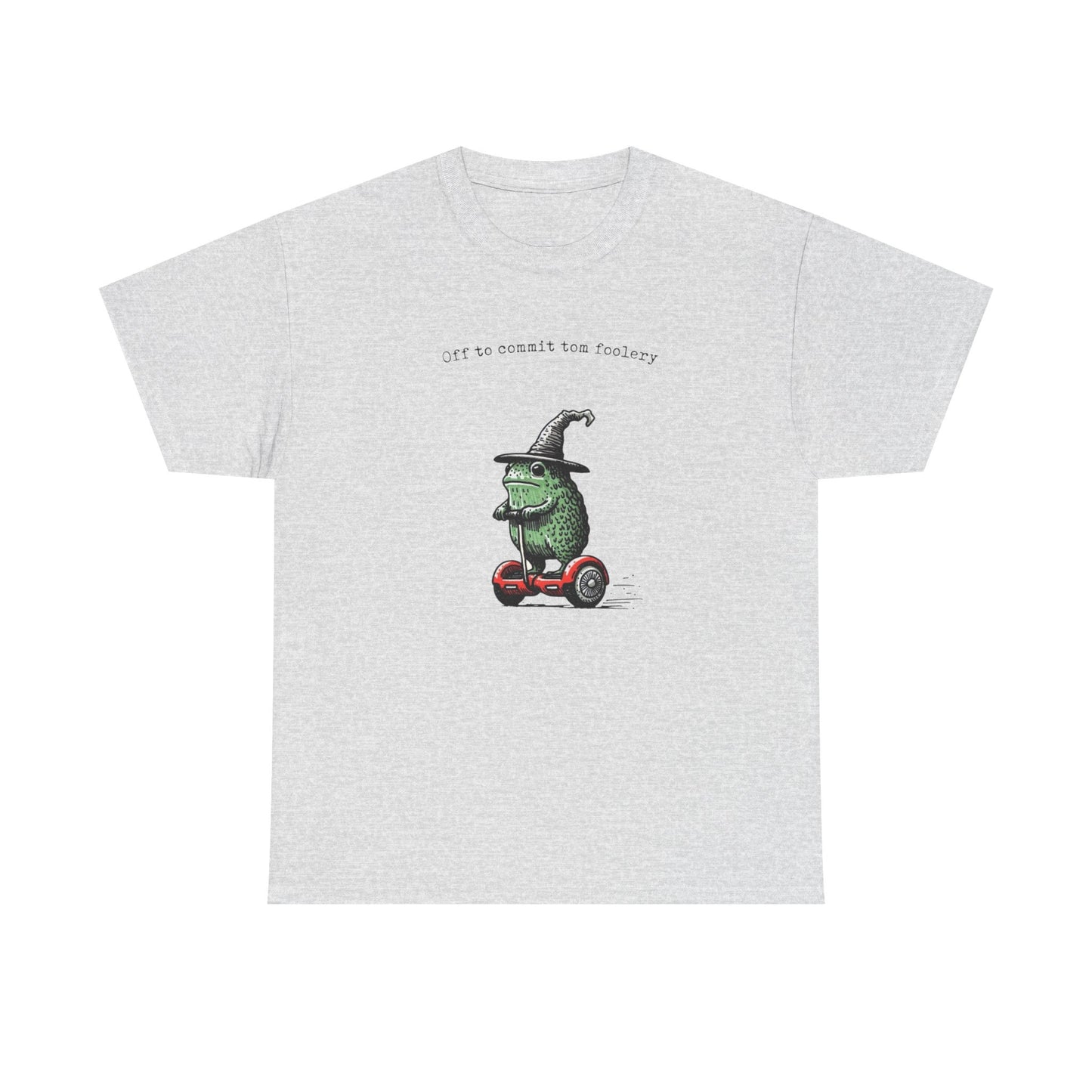 Off To Commit Tomfoolery Graphic T-Shirt Men's Women's Heavy Cotton Tee NEW GIFT