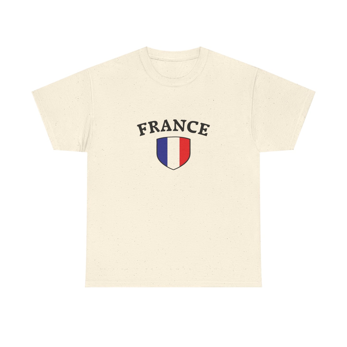 French Flag Paris Graphic T Shirt NEW GIFT Unisex Heavy Cotton Tee