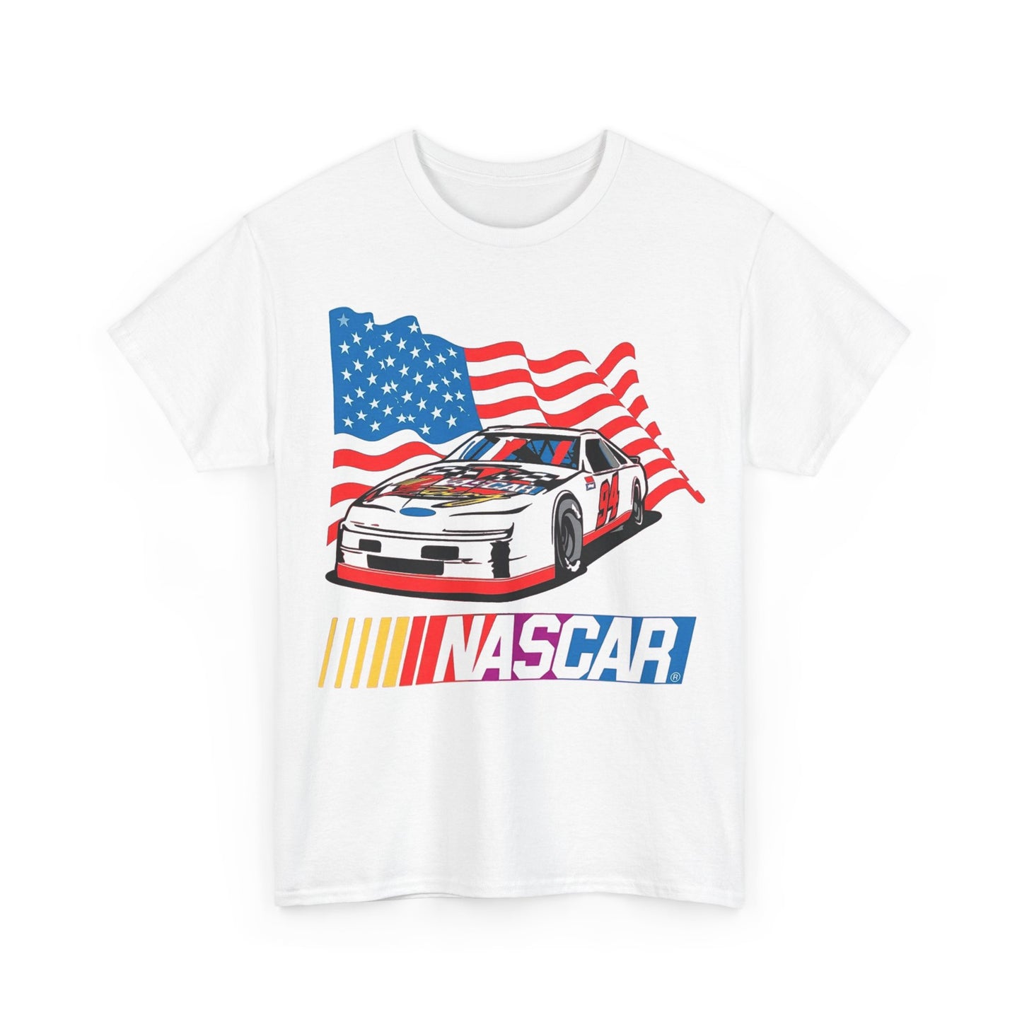 NASCAR T-shirt retro graphic classic vintage racing Unisex Heavy Cotton Tee