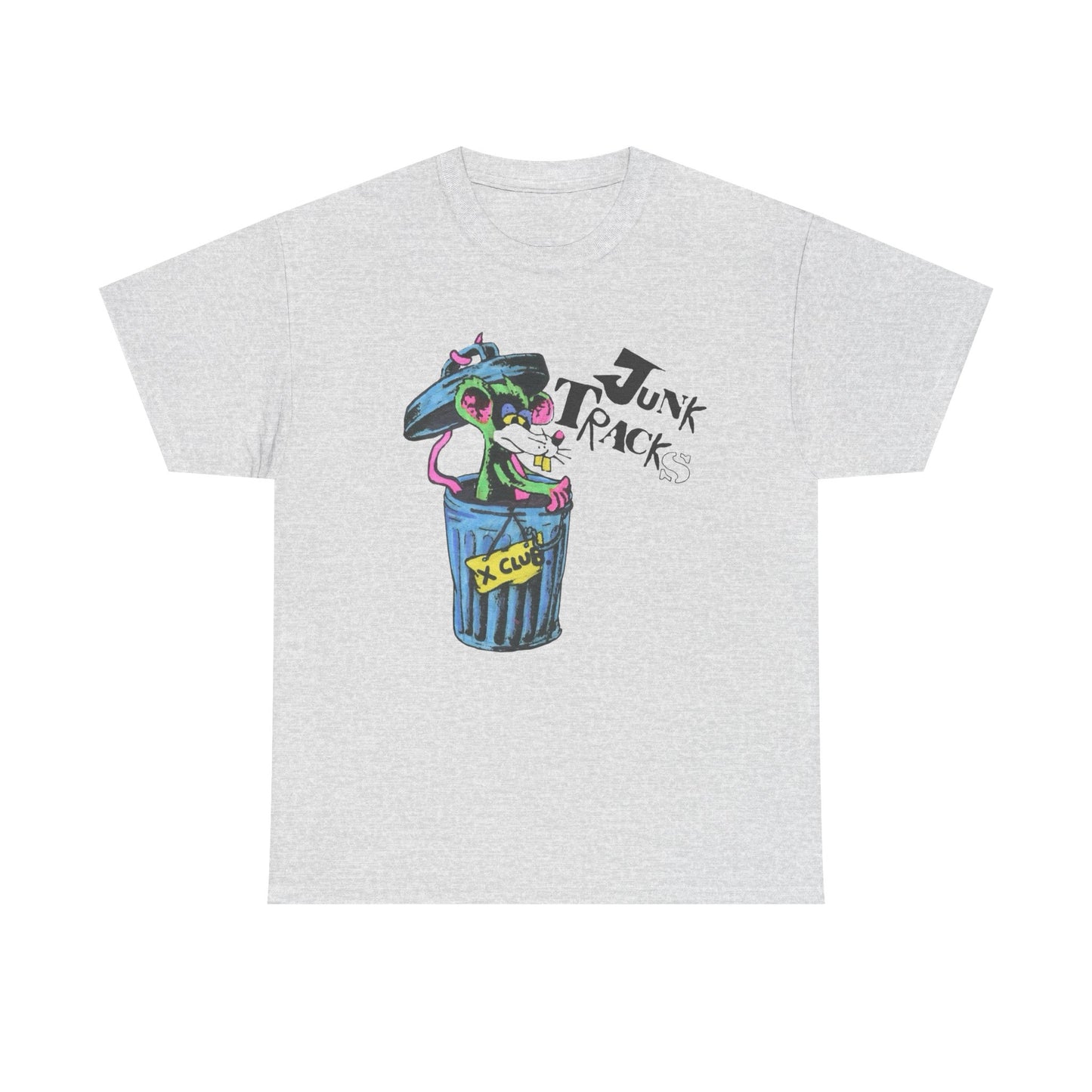 Junk Tracks Vintage Graphic T Shirt NEW Adult Unisex Heavy Cotton Tee