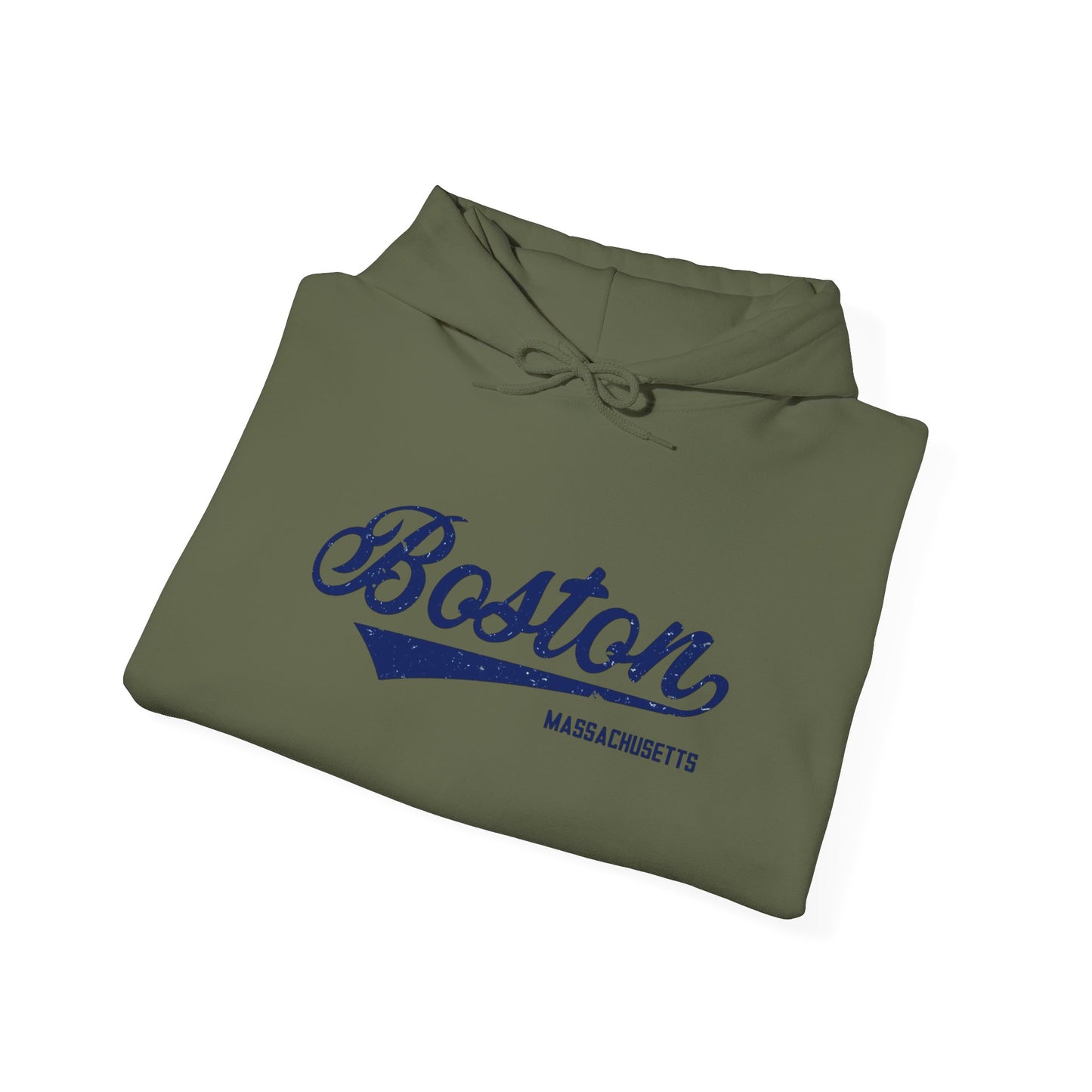 Boston Massachusetts Logo Graphic Hoodie NEW Heavy Blend Hooded Sweatshirt