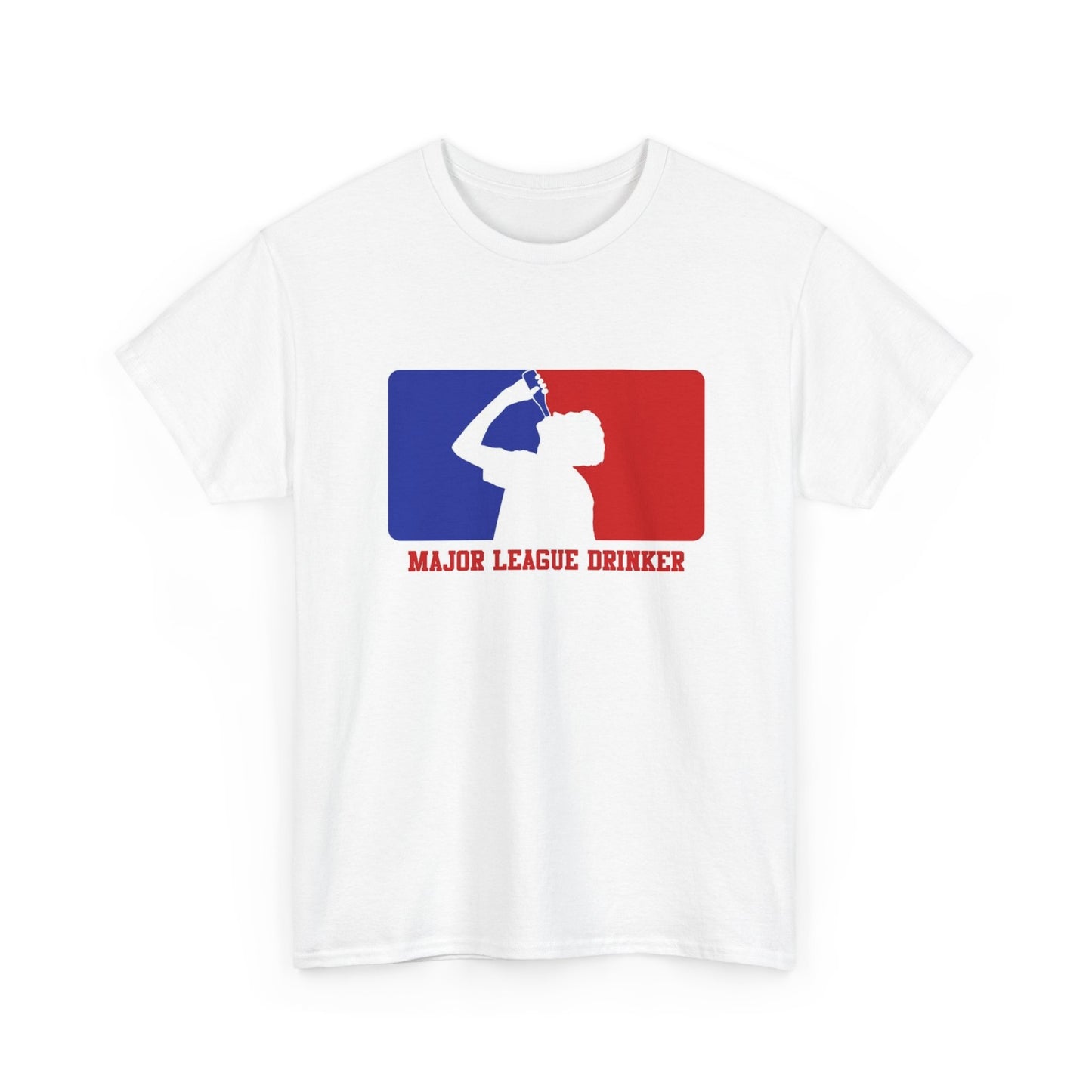 Major League Drinker Graphic T Shirt Funny Beers Unisex Heavy Cotton Tee
