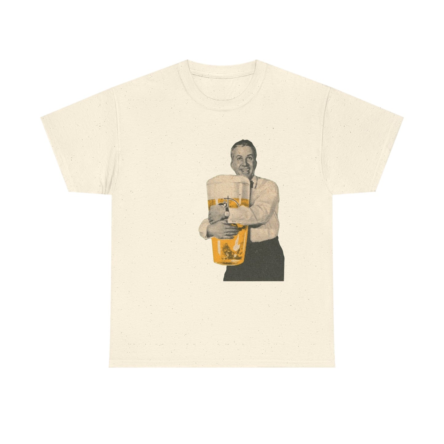Beer Hugs Funny Vintage T Shirt Unisex Heavy Cotton Tee Gift